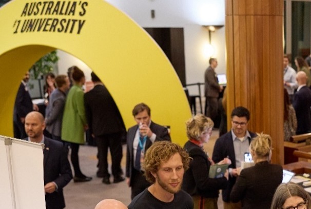 Federal parliament engagement at the Canberra showcase