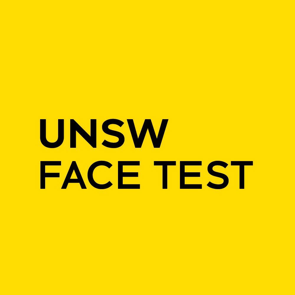 UNSW Face Test logo